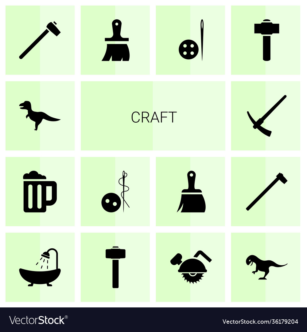 Craft icons