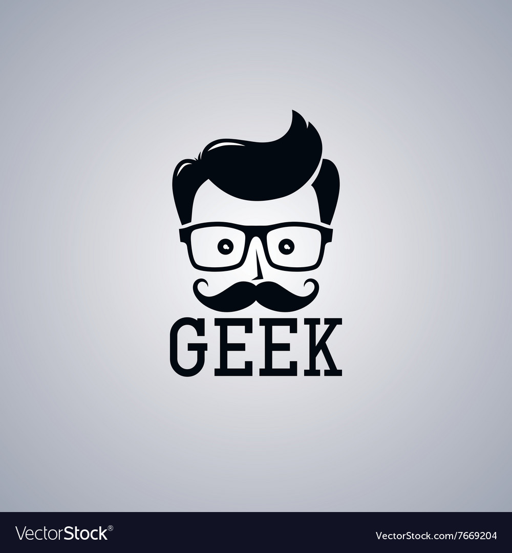 Geek nerd guy