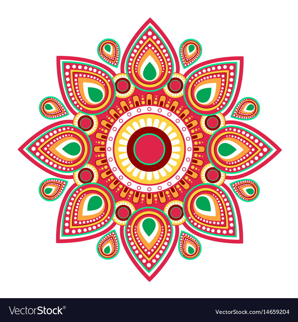 Happy ugadi gudi padwa hindu new year greeting Vector Image