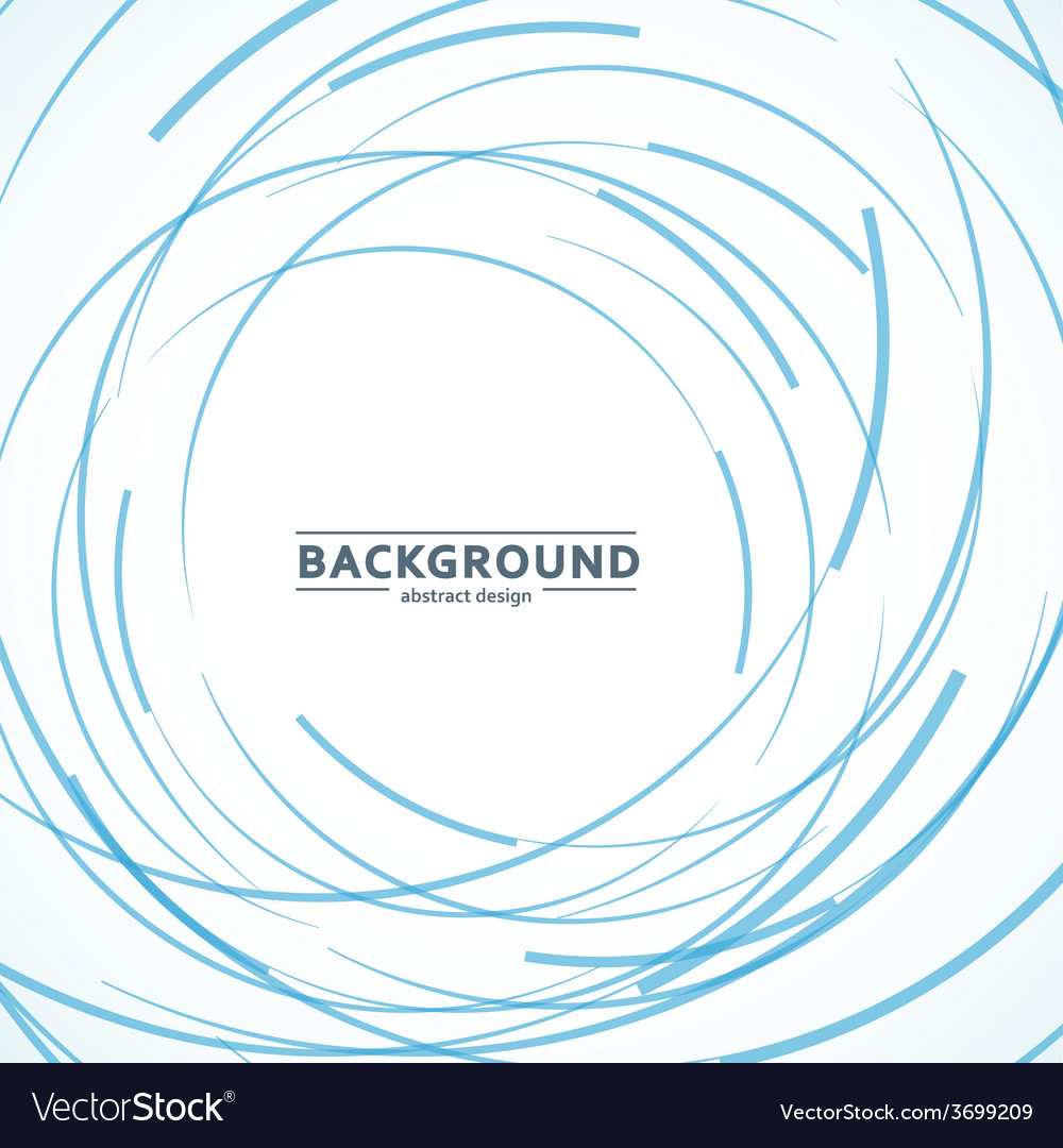 Abstract color line and circle background