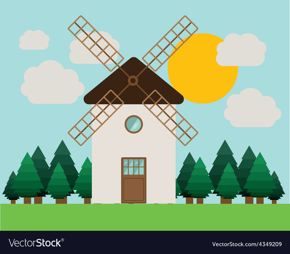 Landscape design Royalty Free Vector Image VectorStock Landscape design Royalty Free Vector Image VectorStock