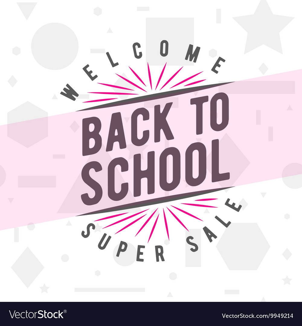 Back to school greeting