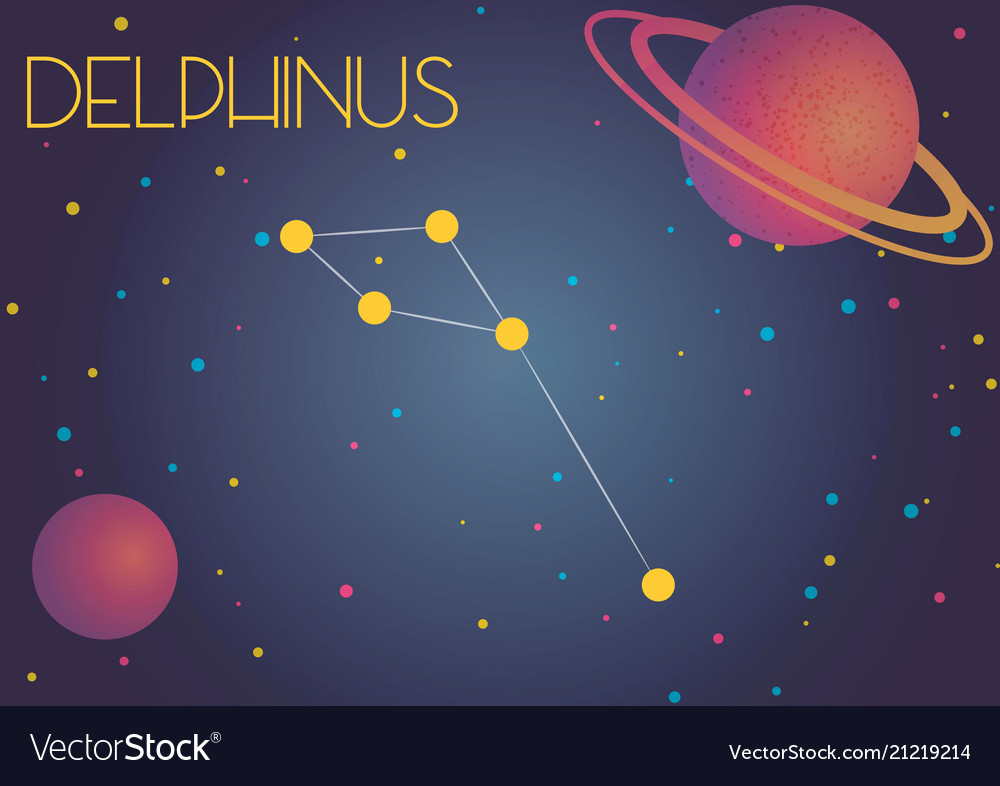 Constellation delphinus