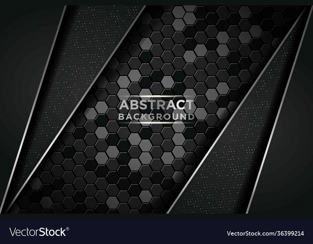 Dark abstract background with circle and black Vector Image Dark abstract background with circle and black