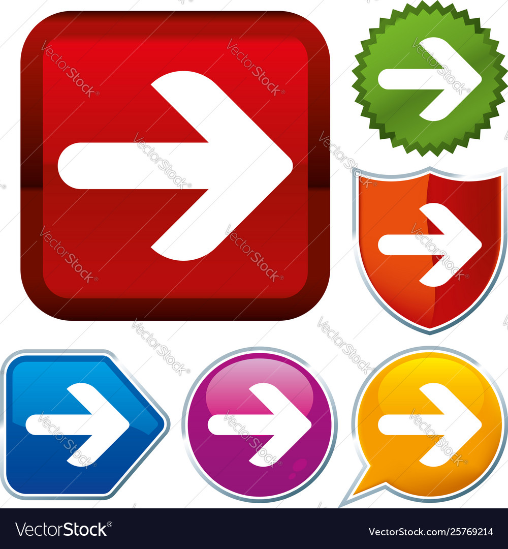 Set shiny icon series on buttons simple arrow
