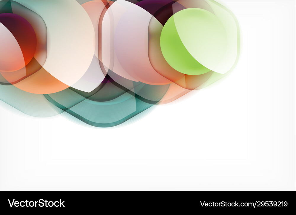 Abstract Background Glass Shiny Transprent Vector Image