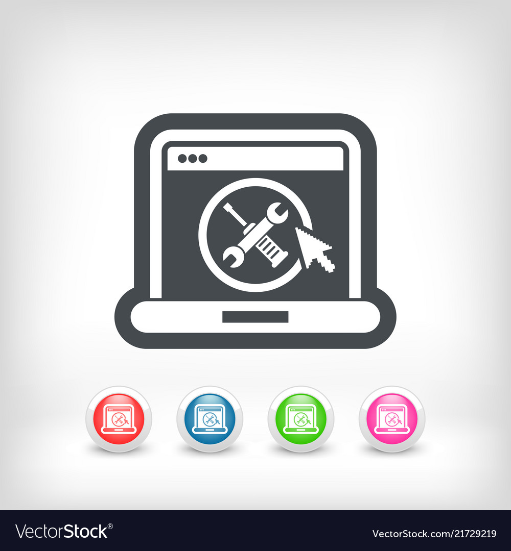 Computer setting icon