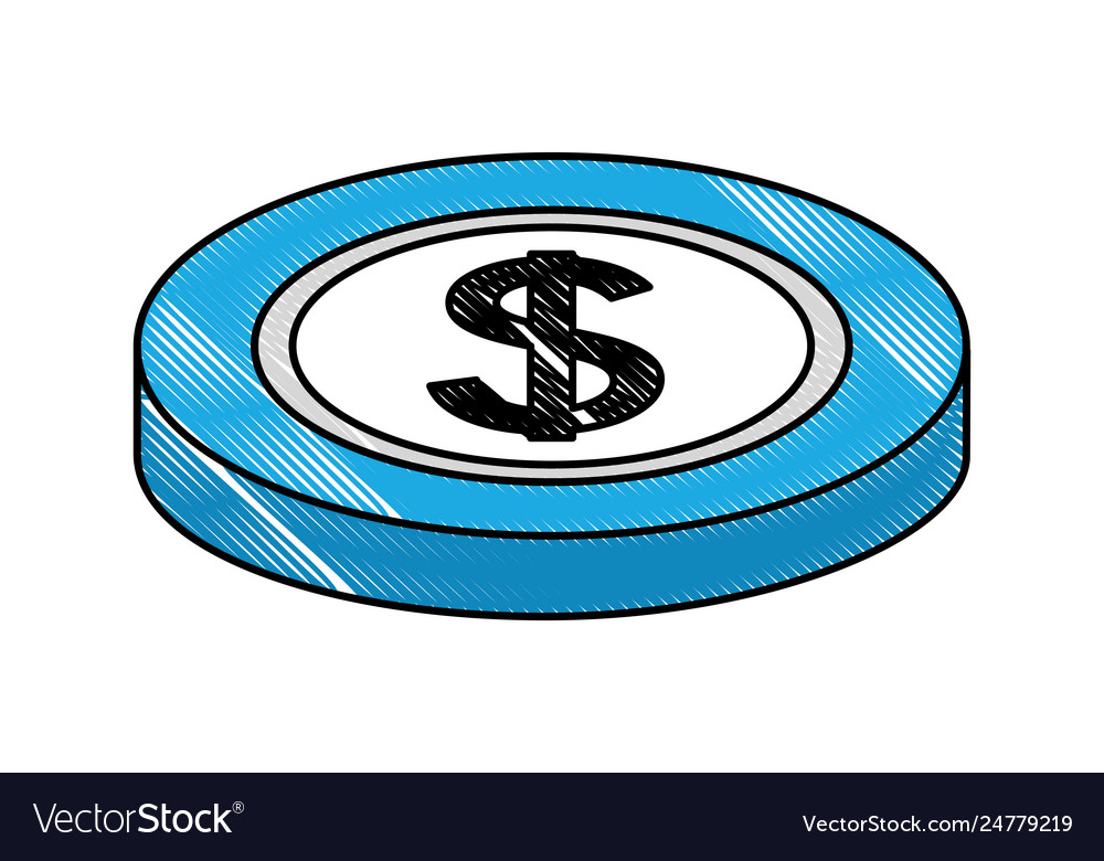 Currency dollar coin money american