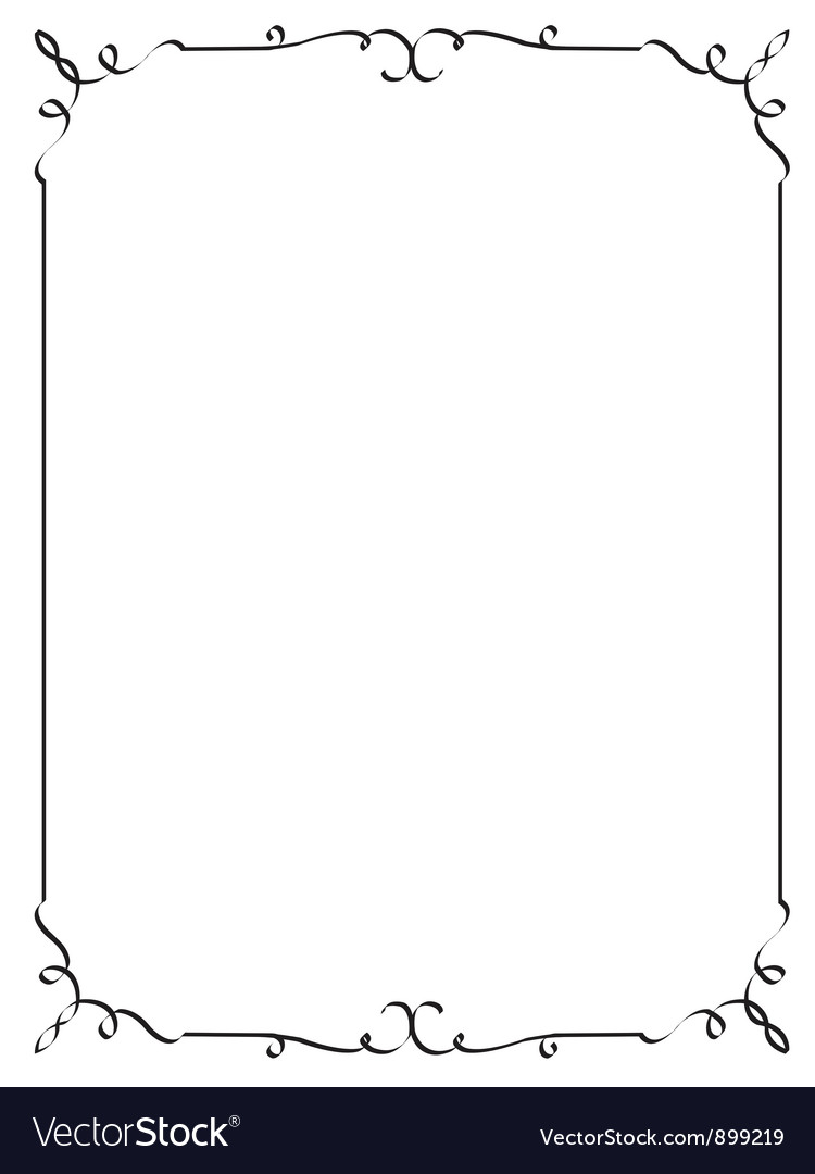 Elegant Border Frame