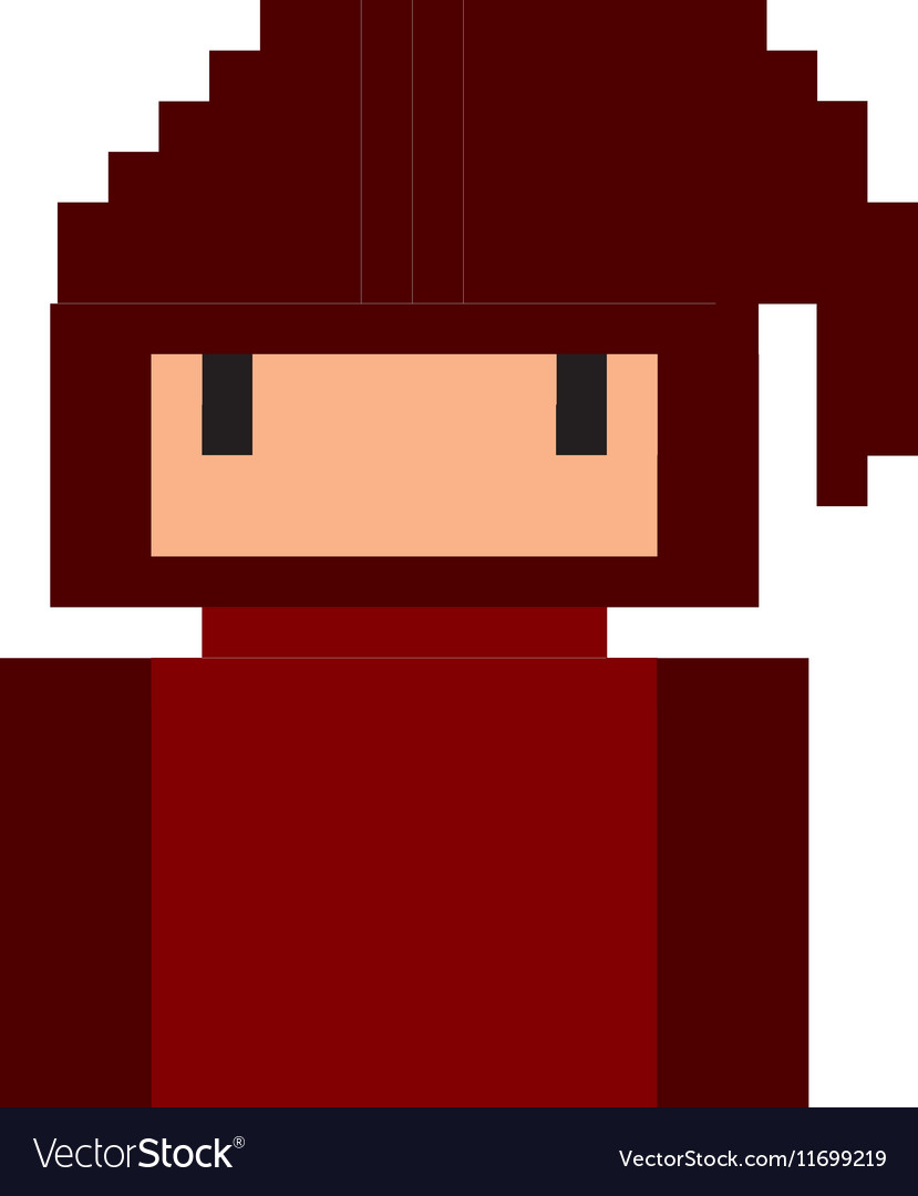 Monk game pixelated icon