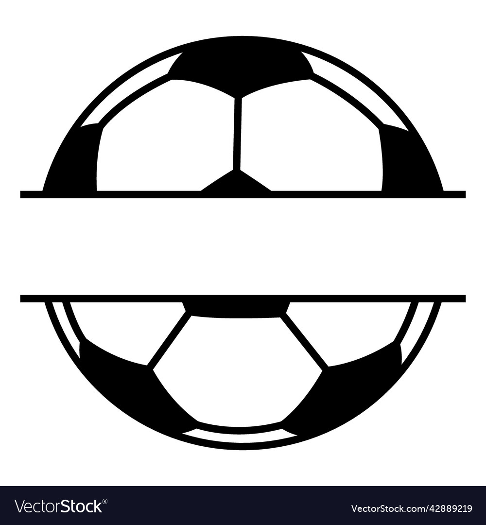 Soccer ball split high quality