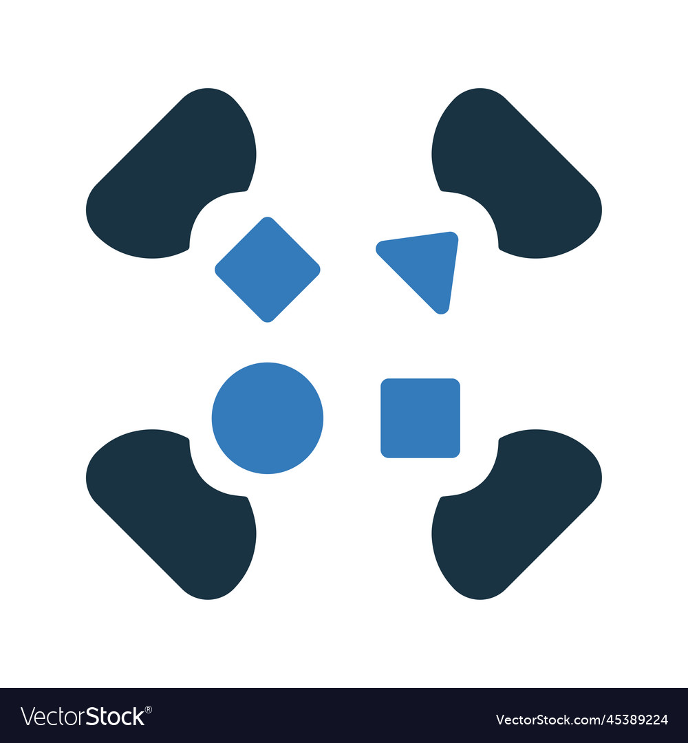 Befähigt verschiedene diversifizierte Icon Glyph Stil eps