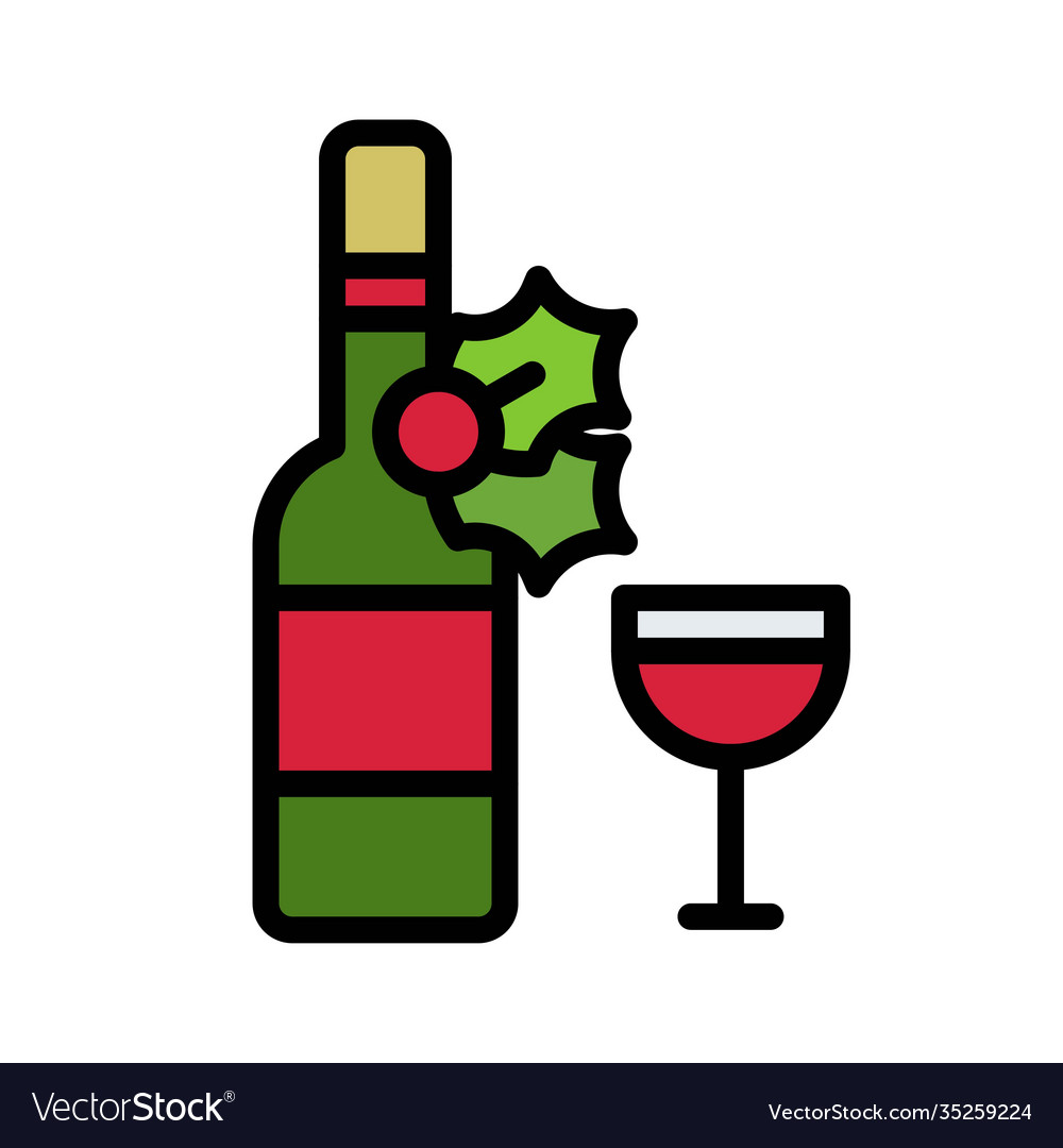 Weihnachtswein Icon
