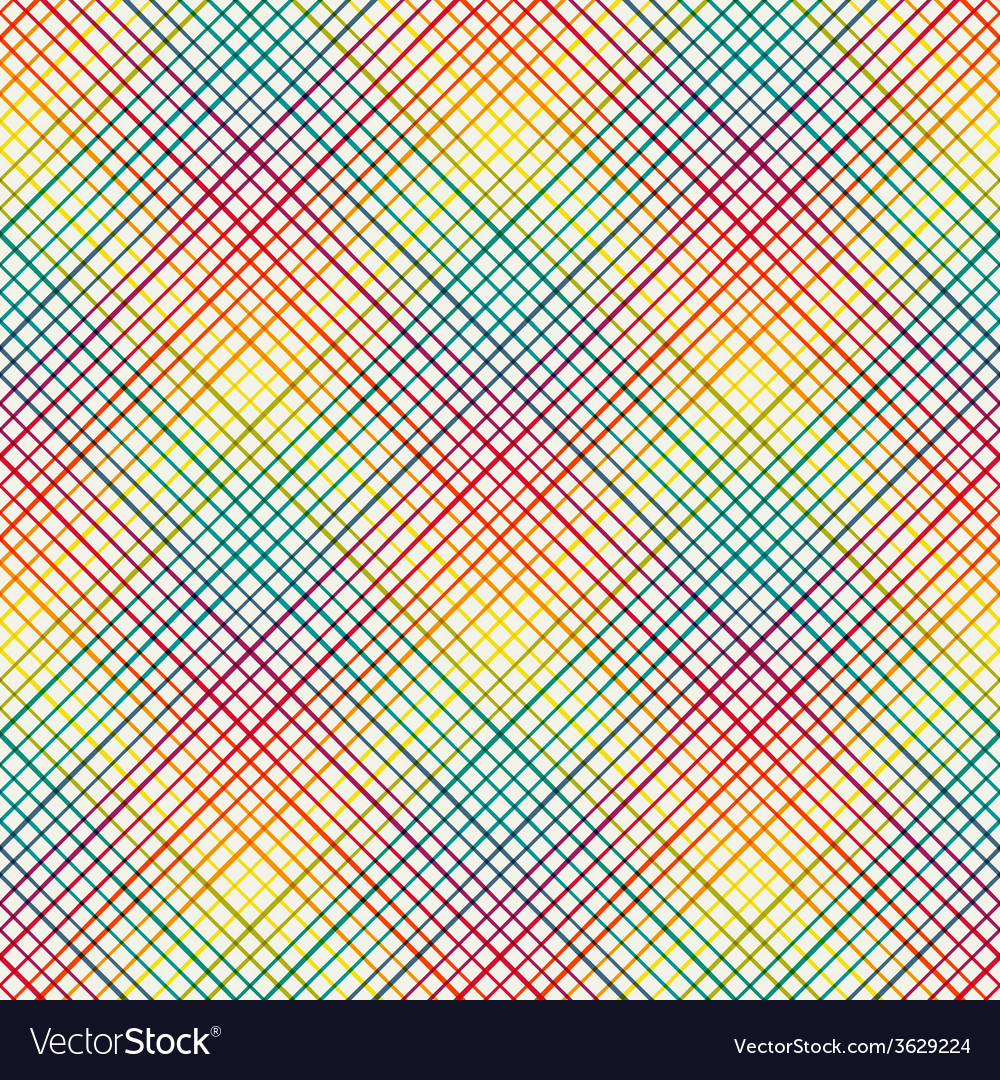 Geometric seamless pattern with cross lines