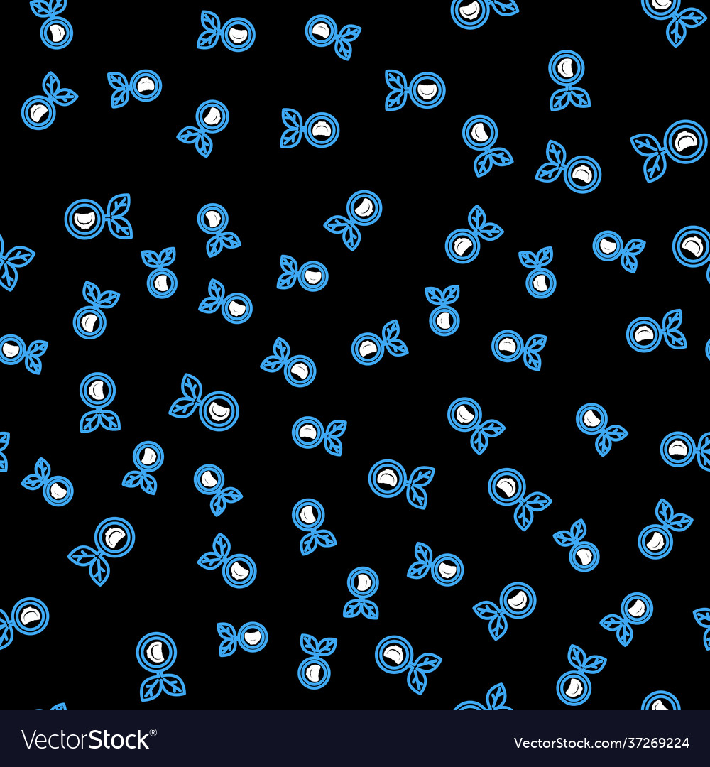 Line euro plant icon isolated seamless pattern