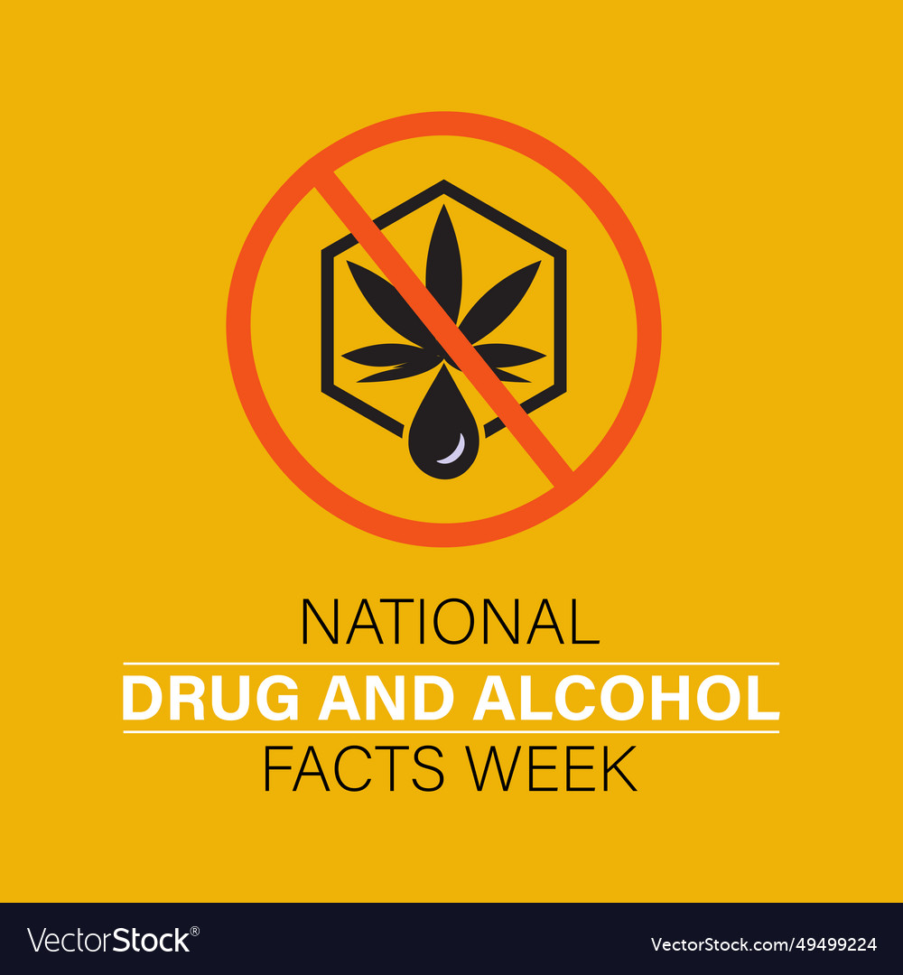 National drug and alcohol facts week template