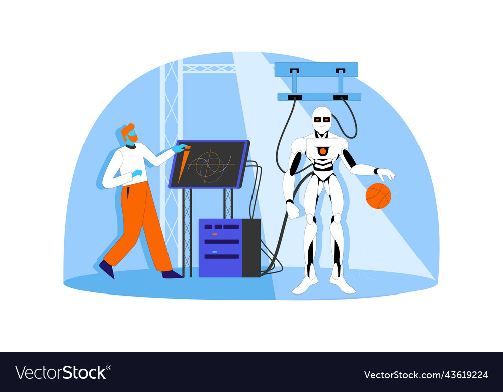 Robot training program checking programing