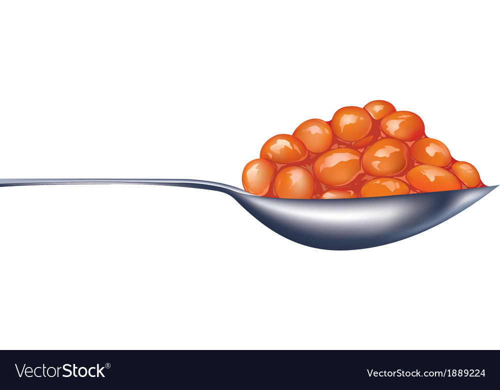 Spoon of bean