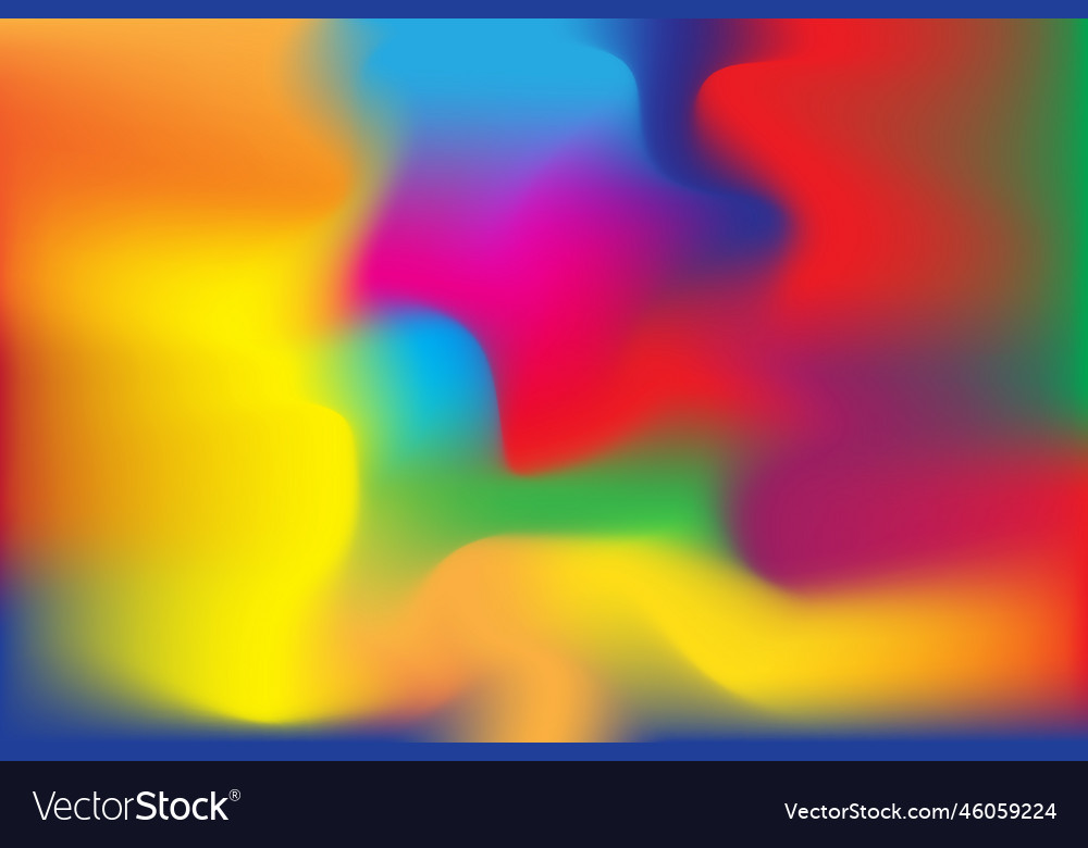 Vibrant swirl gradient background abstract color vector image Vibrant swirl gradient background abstract color