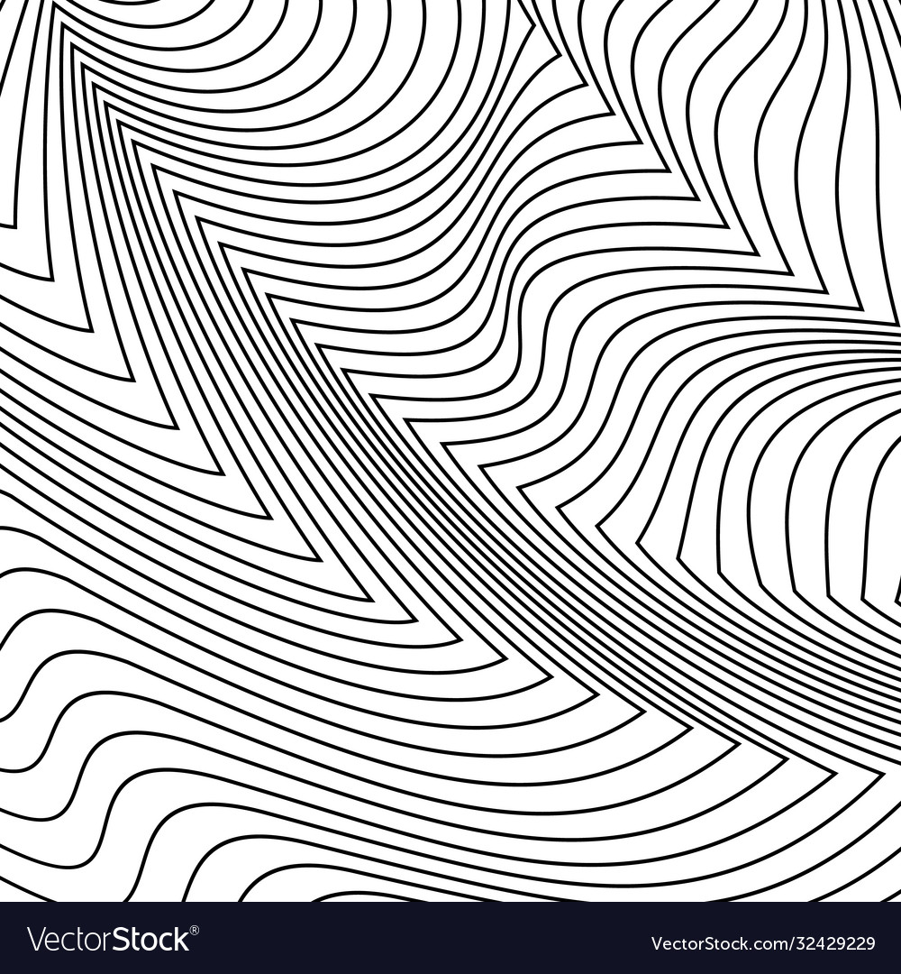 Abstract lines pattern waves background