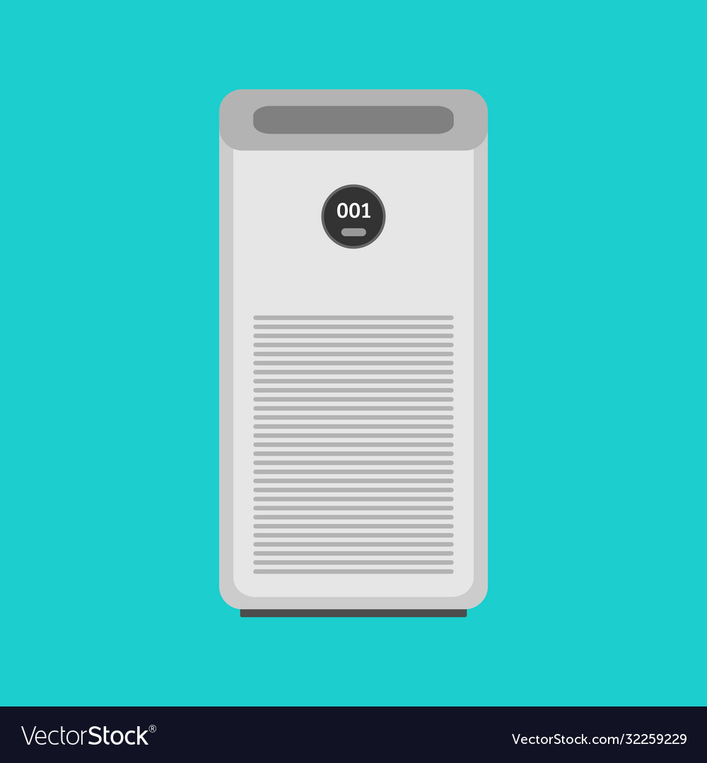 Air purifier icon fresh concept