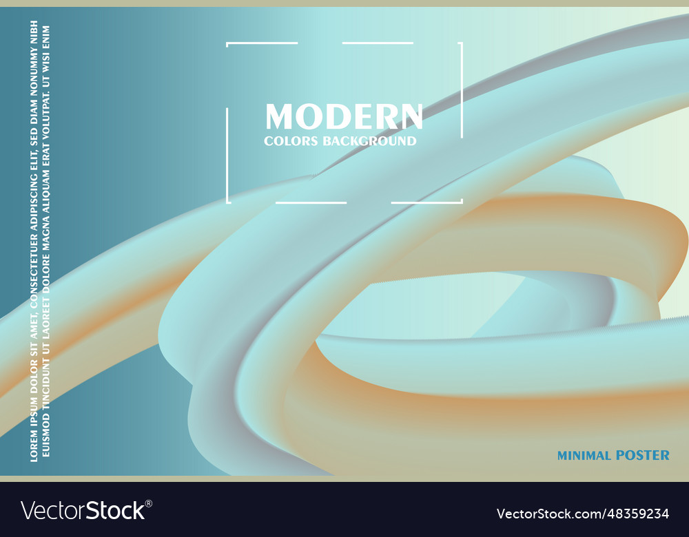 Abstract background with gradient effect modern Vector Image Abstract background with gradient effect modern