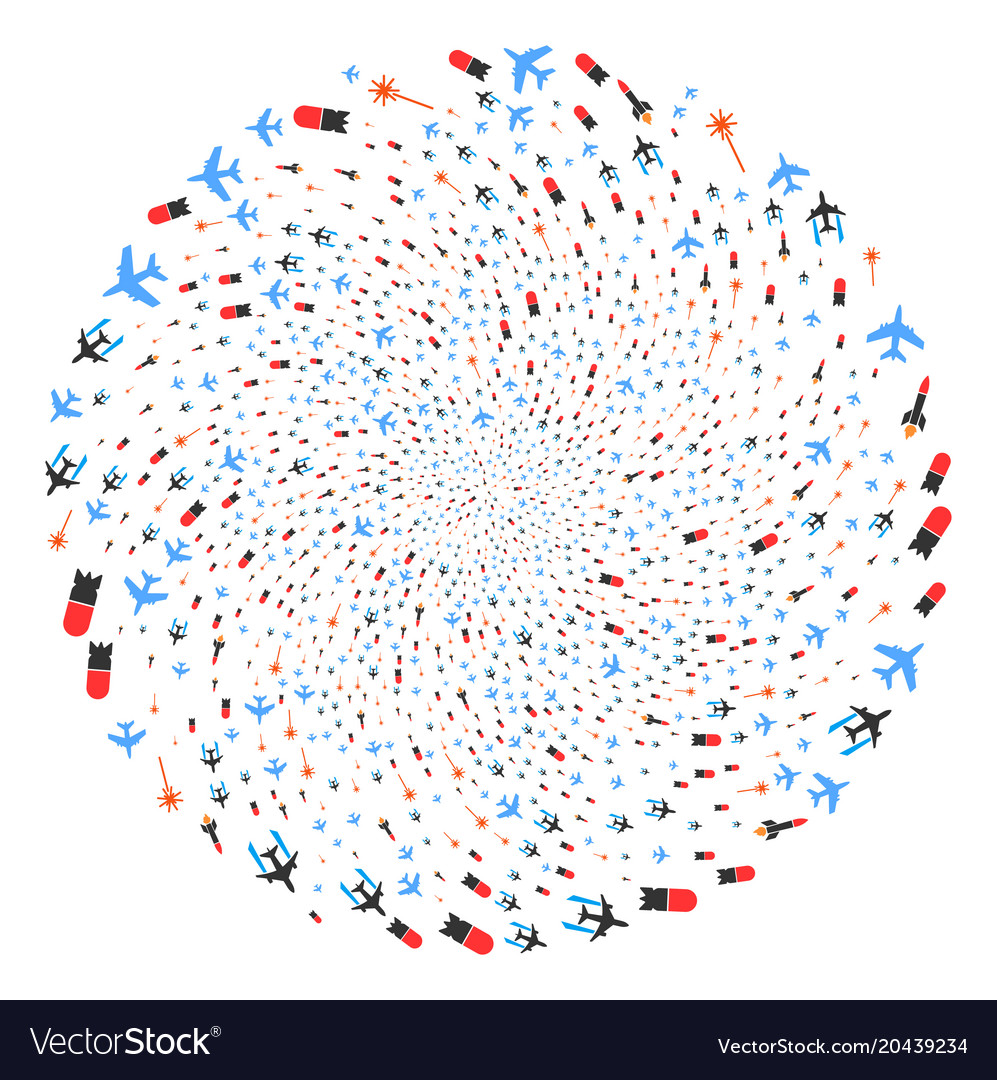 Aviation attack curl round cluster