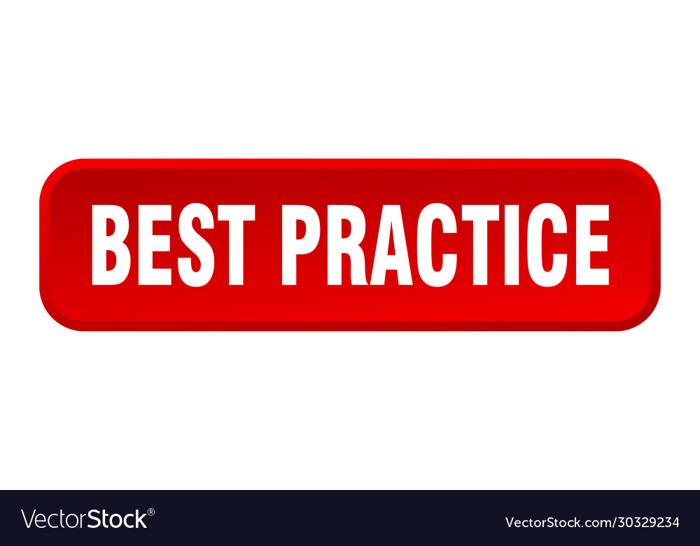 Best practice button square 3d push