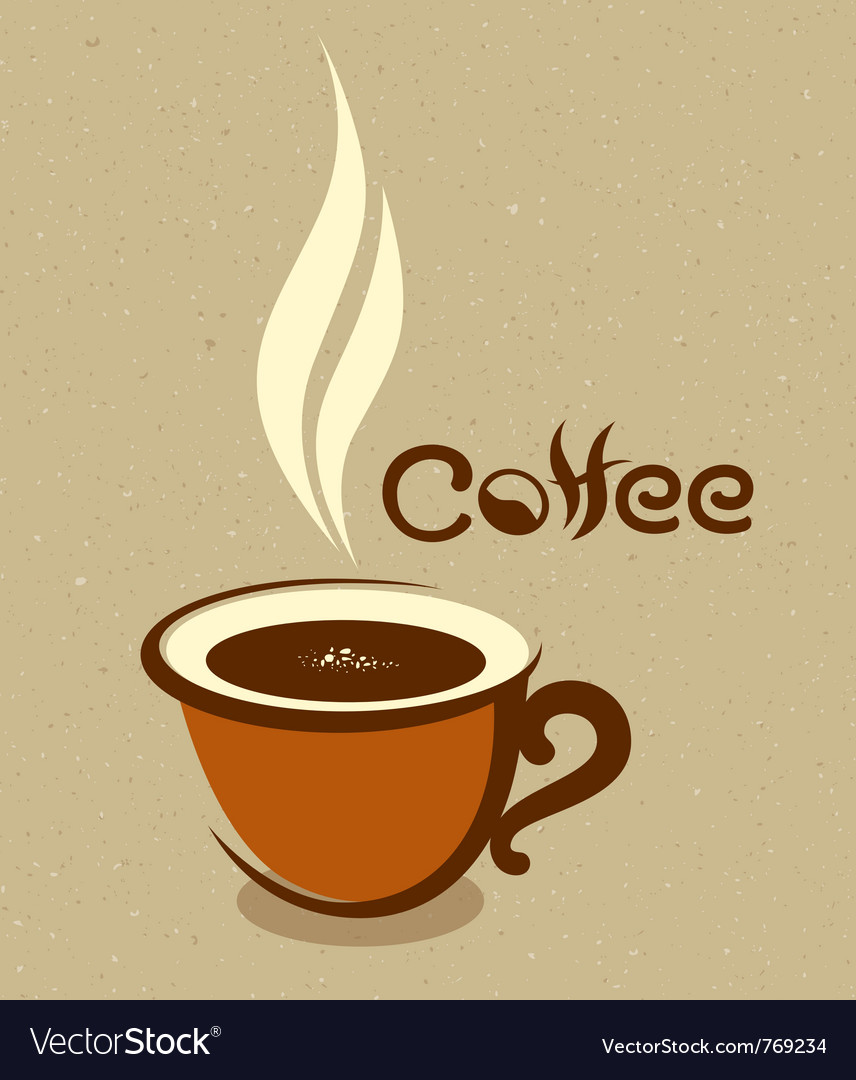 Coffee cup Royalty Free Vector Image - VectorStock