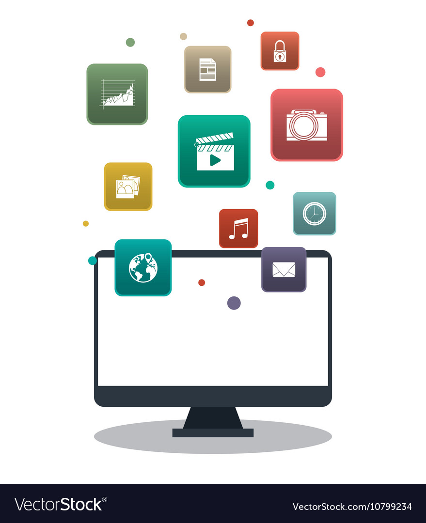 Computer and media app design