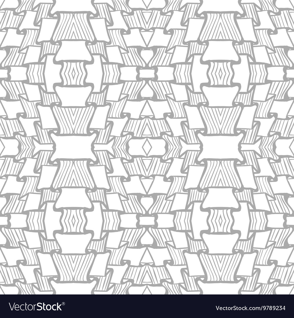Seamless abstract line pattern