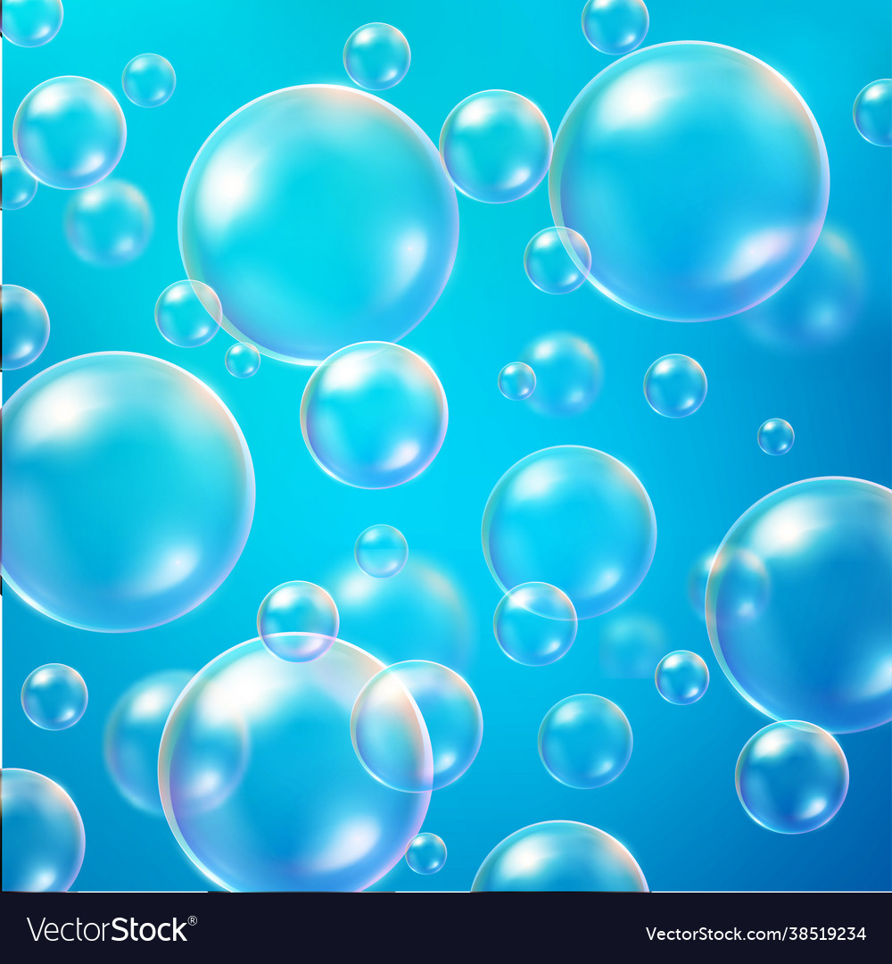 White transparent glass sphere or ball Royalty Free Vector