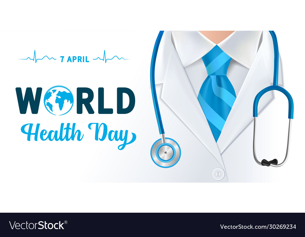 World health day doctors with stethoscope