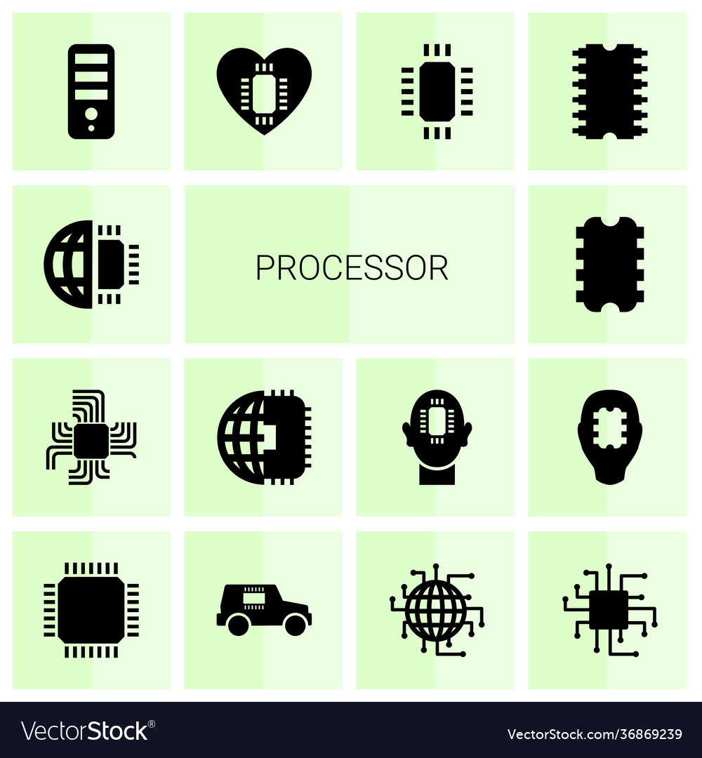 14 processor icons