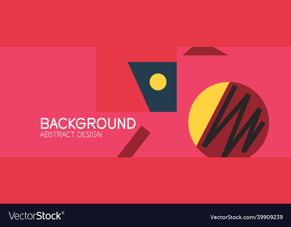 Abstract background with blocks lines geometric vector image Abstract background with blocks lines geometric