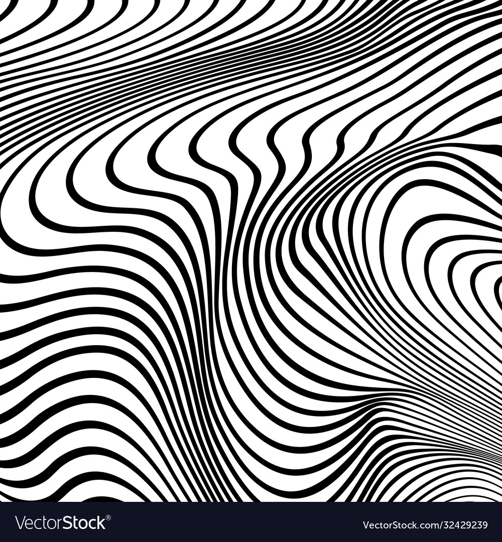 Abstract lines pattern waves background vector image Abstract lines pattern waves background