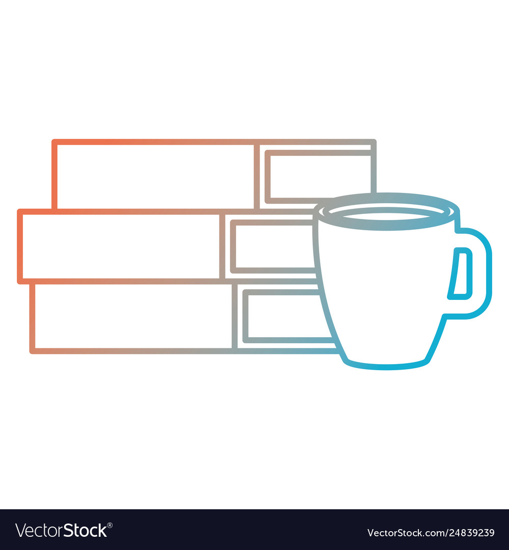 Bücher und Coffee Study Stack