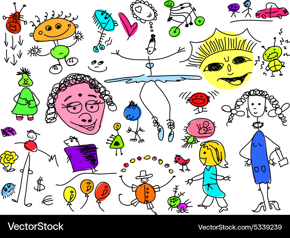 Doodle Royalty Free Vector Image - VectorStock