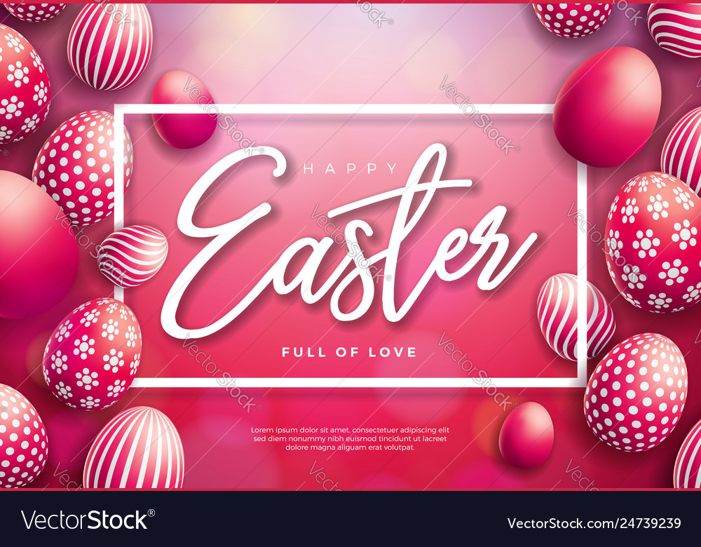 Happy easter holiday Royalty Free Vector Image