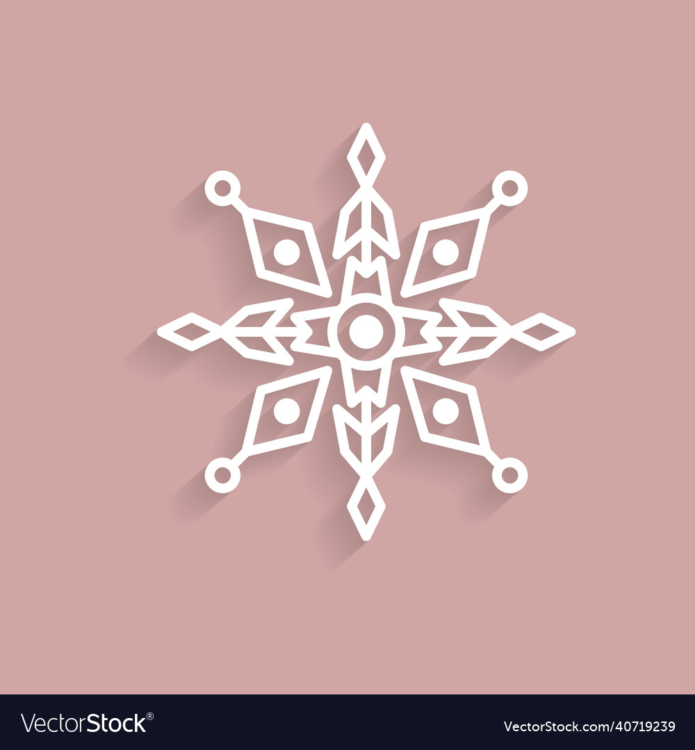 Snowflakes doodle hand drawn for christmas design Vector Image Snowflakes doodle hand drawn for christmas design