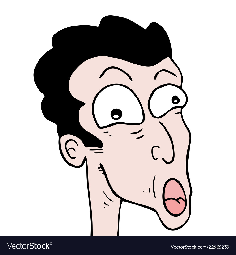 Surprised expression