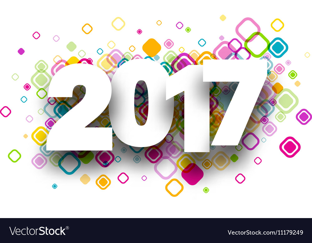 2017 background with rhombus