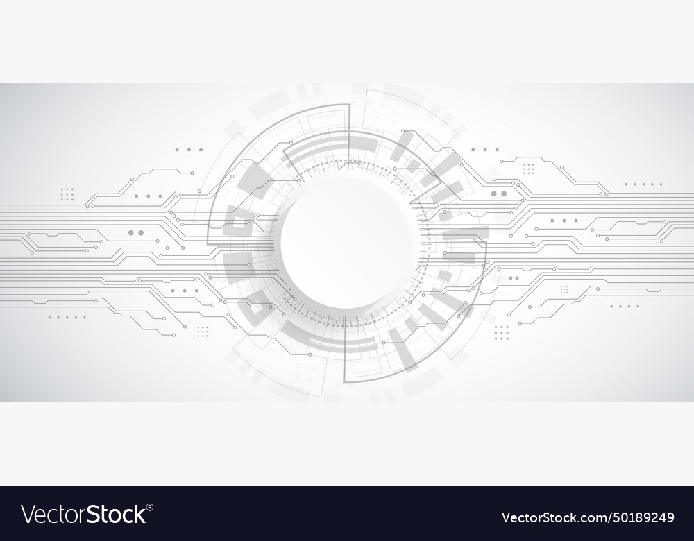 Abstract 3d design background with technology Vector Image Abstract 3d design background with technology