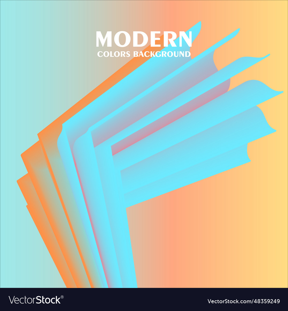Abstract background with gradient effect modern Vector Image Abstract background with gradient effect modern