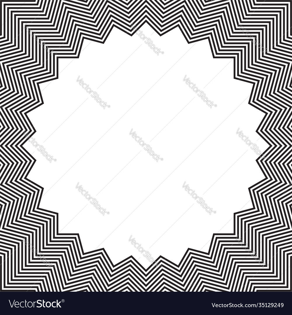 Geometric Zigzag Pattern