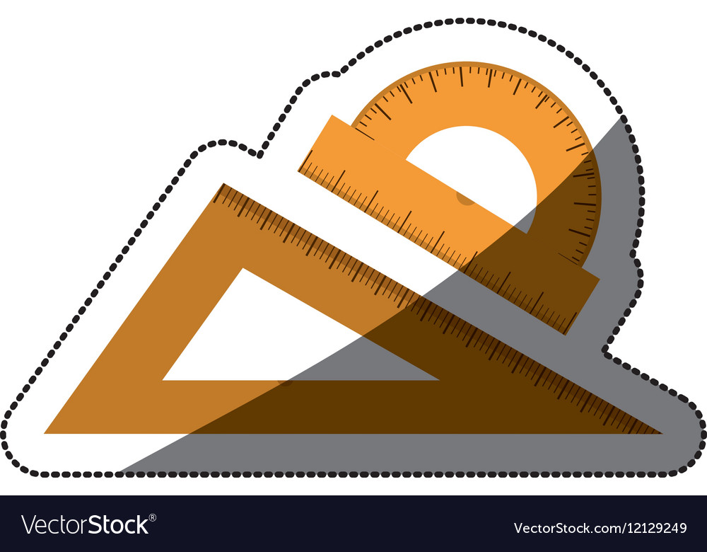 Isolated ruler design