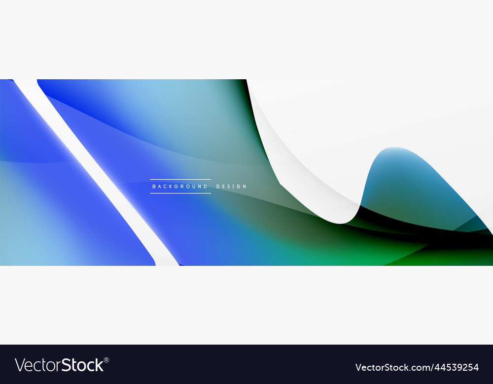 Abstract background fluid gradient color wave Vector Image Abstract background fluid gradient color wave