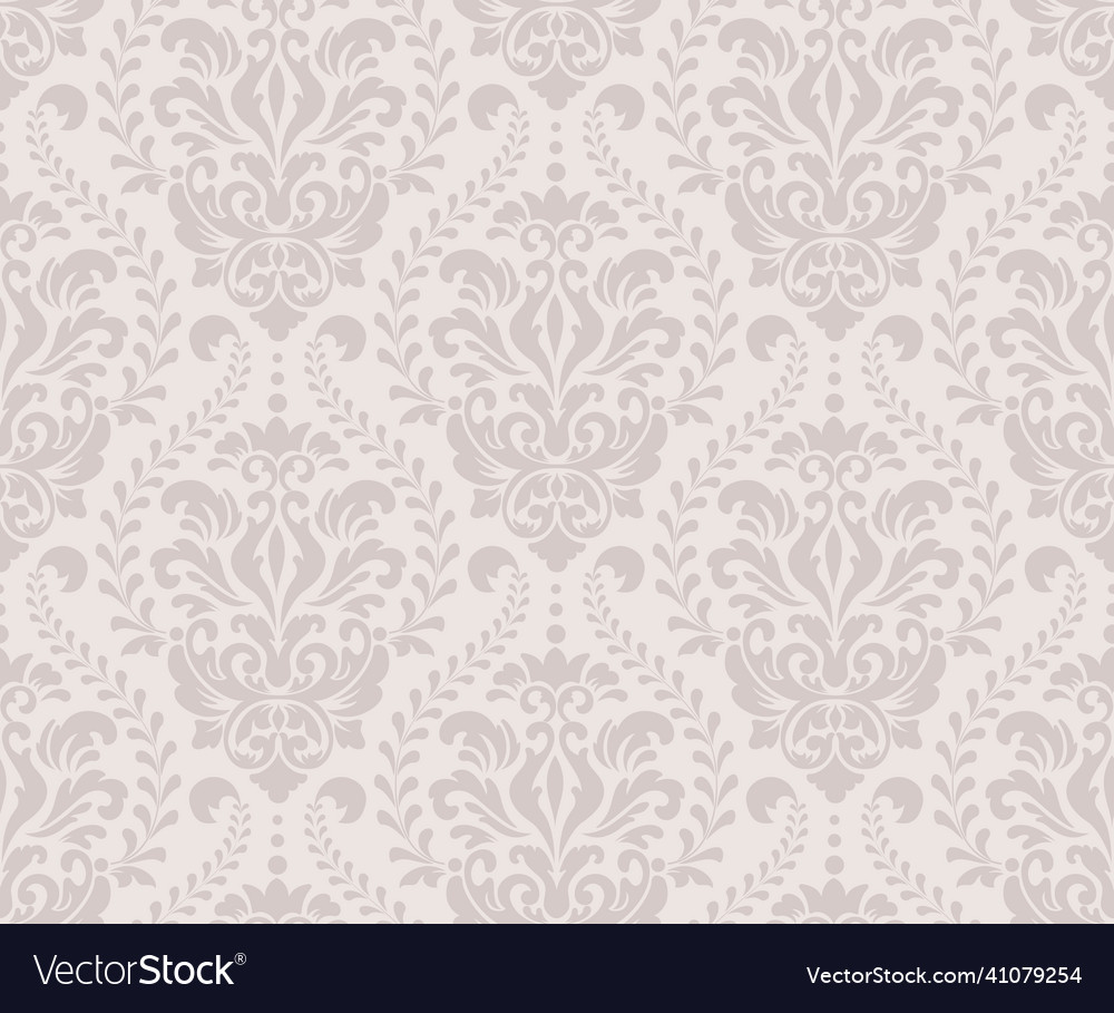 Elegant Damask Floral Pattern