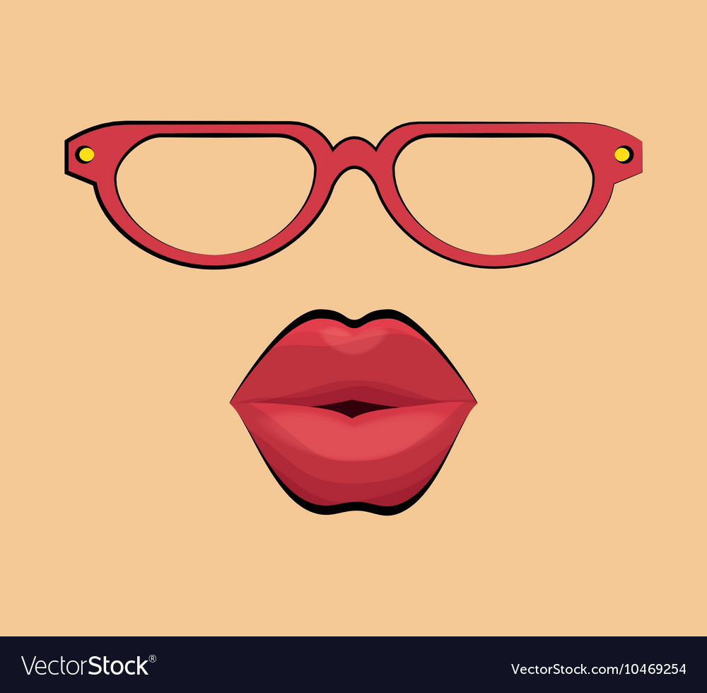 Lip weiblich schön d icon
