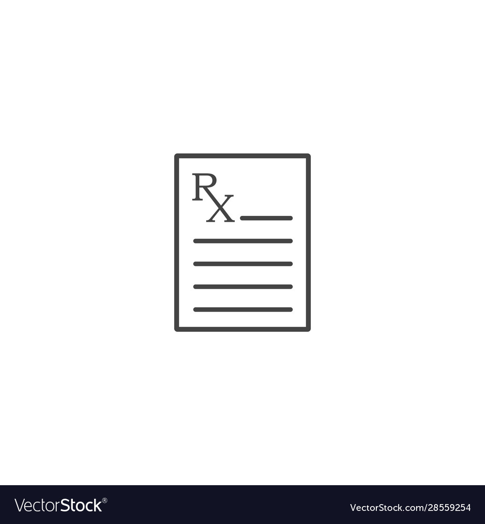 Medical Prescription Icon